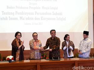 Imam Hingga Pengurus Masjid Istiqlal Kini Bisa Cicil Rumah DP 1%
