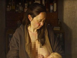 Lukisan Ibu Menyusui Menangkan Penghargaan di London