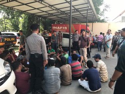 Polisi Tangkap 34 Preman di Terminal Medan