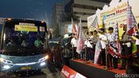 Honda Berangkatkan 2.315 Pemudik