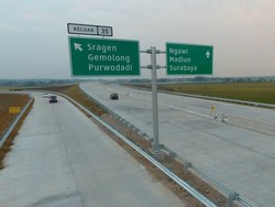 Foto: Mudik Lewat Tol Gratis Solo-Ngawi, Begini Penampakannya