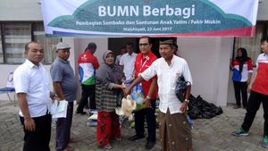 Pelindo I Berbagi dengan Anak Yatim