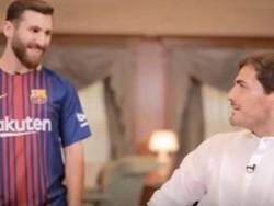 Begini Respons Casillas Ketika Jumpa Kembaran Messi