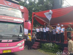 Jasa Raharja Jateng Berangkatkan 750 Pemudik Gratis