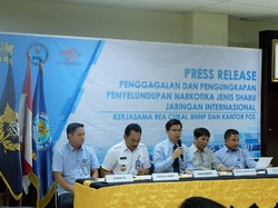 Penyelundupan Sabu Asal Taiwan Bermodus Paket Teh Kemasan Digagalkan