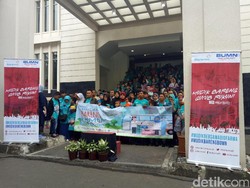400 Orang Mudik Bareng Bio Farma