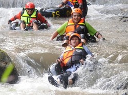 Libur Lebaran, Rasakan Sensasi Susur Sungai di Sawit, Boyolali