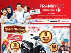 Transmart Carrefour Mataram Dibuka Besok
