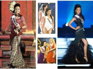 Viral! Finalis Miss Universe Pakai Daster dan Sendal Jepit