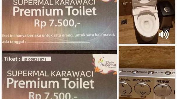 Ada Toilet Mewah Di Mal Di Karawaci Sekali Masuk Rp 7 500