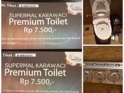 Ada Toilet Mewah di Mal di Karawaci, Sekali Masuk Rp 7.500