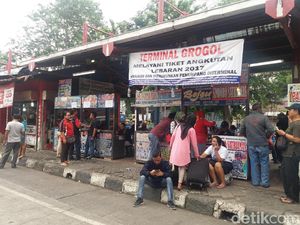 Pemudik... Terminal Grogol Kini Layani Rute Mudik Lebaran