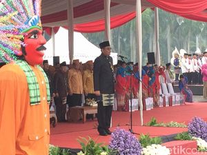 Upacara HUT DKI, Djarot Kenang Terobosan di Era Jokowi dan Ahok