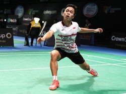 Anthony dan Gregoria Lewati Babak Pertama