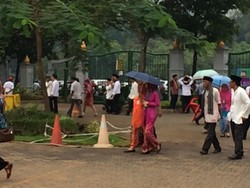 Upacara HUT DKI Tercoreng Adanya PNS yang Pulang karena Gerimis