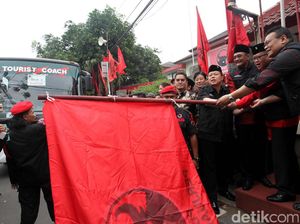 Djarot Lepas Mudik Gratis Wong Cilik