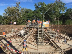 Mengintip Pembangunan Proyek Kebun Angin Terbesar di Indonesia