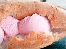 Empuk Dingin Tortas de Nieve, Roti Sandwich Isi Es Krim