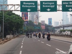 H-2 Lebaran, Jalanan Pancoran-Tendean Bebas Macet