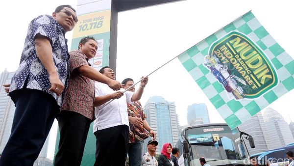 Indomaret Berangkatkan 5.015 Pemudik