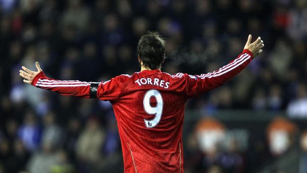 Fernando Torres, pemilik nomor 9 terakhir yang sukses di Liverpool