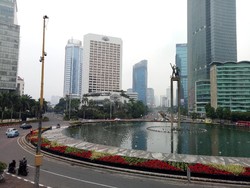 Jakarta Ditinggal Mudik, Ini Penampakan Lengangnya Sudirman-HI