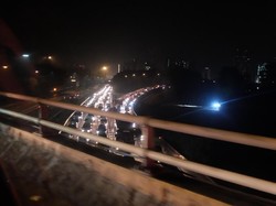 H+1 Lebaran, Tol Bekasi Barat-Rest Area KM 57 Cikampek Macet