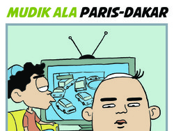 Mudik Ala Reli Paris Dakar