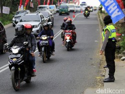 Diberlakukan Satu Arah, Nagreg Arah Tasik dan Garut Lancar