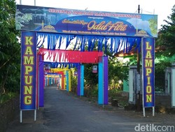 Kemeriahan Kampung-kampung di Trenggalek Sambut Lebaran