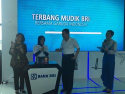 BRI Fasilitasi 264 Nasabah Mudik dengan Pesawat Garuda