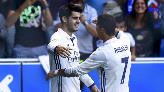 Del Bosque Komentari Masa Depan CR7 dan Morata di Madrid
