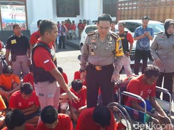 Puluhan Penjahat Jalanan di Surabaya Dibekuk