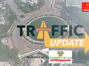 Traffic Update: Simpang Lima Semarang Macet, Ampera Palembang Lancar