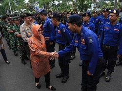 Apel Pengamanan Lebaran, Risma: Tidak Ada Takbir Keliling