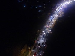 Nagreg-Tasik Padat Malam Ini, Polisi Terapkan One Way