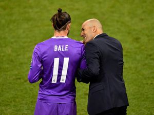 Zidane Ingin Bale Bertahan di Madrid Sampai Akhir Musim