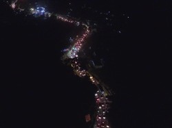 Pantauan Udara H-1 Lebaran, Jalur Nagreg ke Tasikmalaya Padat