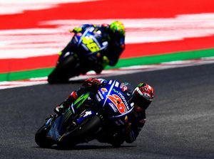 Vinales Puas dengan Performa Motor Yamaha Vinales Puas dengan Performa Motor Yamaha