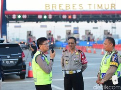 Kakorlantas: Pemudik Via Tol Brebes Naik 106 Persen