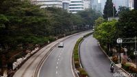 H-1 Lebaran, Jalanan Jakarta Lengang