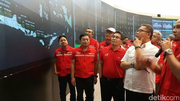 Menkominfo Cek Kesiapan Jaringan TelkomGroup