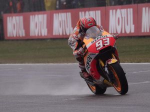 Baik Balapan Basah atau Kering, Marquez Yakin Honda Tampil Bagus
