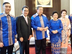 Andi Mallarangeng hingga Hatta Rajasa Datangi Open House SBY