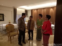 Fahri Hamzah hingga Luhut Hadiri Open House Setya Novanto