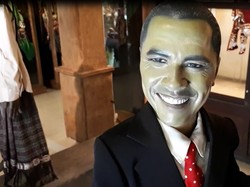 Wah, Ada Wayang Golek Obama di Museum Topeng dan Wayang Setia Darma