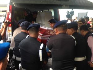 Polisi yang Meninggal Diserang Teroris di Polda Sumut Naik Pangkat