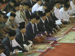Jokowi Tunaikan Salat Idul Fitri 1438 H di Istiqlal