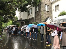 Perayaan Idul Fitri 4.000 WNI di KBRI Tokyo Diwarnai Hujan Deras