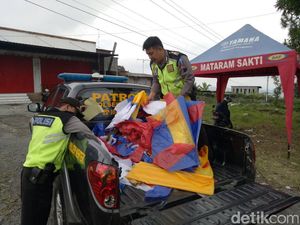 Polisi Cegah Pelepasan 3 Balon Udara yang Bahayakan Penerbangan